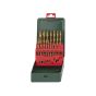 Drill Bit Set 19 Piece HSS-Tin for Metabo Metal Drilling