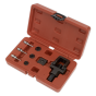 Heavy-Duty Motorcycle Chain Splitter & Riveting Tool Set Sealey Part No. MS025
