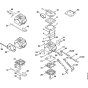 Carburetor for Stihl 044
