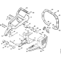 Shroud & Handle Frame for Stihl 050 051