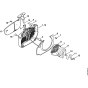 Rewind Starter for Stihl MS650