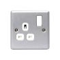 Metal Clad Switched Socket