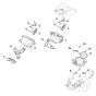 Battery Bracket for Stihl MVC 600.1 X