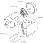 Motor Assembly for Norton Clipper CG252 Floor Grinder