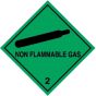Non Flammable Gas Label