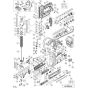 Hikoki NP18DSAL Main Assembly