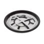 White Cloth Filter Bag for Numatic Henry HVR200A Hoover Vacuum - OEM No. 604165