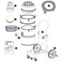 Numatic HAS750 Vacuum Assembly