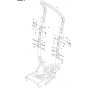 Chassis/Frame for Husqvarna P524