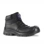 ProMan Baltimore 100% Non Metallic Leather Safety Boot PM4008 Black Size 9