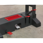 Premier Air/Hydraulic Press 50tonne Floor Type with Sliding Ram and Foot Pedal Sealey Part No. PPF501