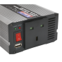 Power Inverter Pure Sine Wave 600W 12V DC - 230V 50Hz Sealey Part No. PSI600