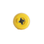 Number Plate Screw Plastic Enclosed Head 4.8 x 24mm Yellow Pack of 50 Sealey Part No. PTNP6