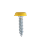 Number Plate Screw Plastic Enclosed Head 4.8 x 24mm Yellow Pack of 50 Sealey Part No. PTNP6