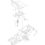 Seat Assembly for Husqvarna R13