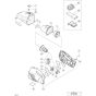 Hikoki R14DSL Main Assembly