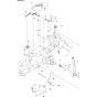 Mower Lift Assembly for Husqvarna