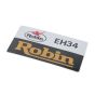 Label for Robin/Subaru EH34 Engine - OEM No. 247-91860-03