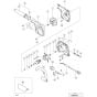 Hikoki RB40VA Blower Assembly
