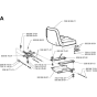 Seat Assembly for Husqvarna 1030
