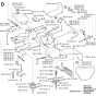 Chassis Frame for Husqvarna Rider 13