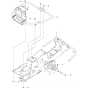 Chassis/Frame for Husqvarna 13 C