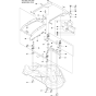 Cutting Deck Assembly for Husqvarna