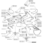 Chassis Frame for Husqvarna Rider 16 H