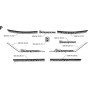 Decals for Husqvarna Rider 850