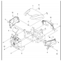 Cover Assembly for Husqvarna Mowers