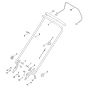 Handle for Stihl RM 248.1 Mower