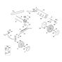 Chassis, Gear Box for Stihl RM 248.1 T Mower