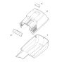 Grass Catcher Bag for Stihl RM 248.1 T Mower