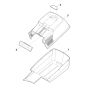 Grass Catcher Bag for Stihl RM 253.0 Mower