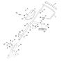 Handle Lower Part for Stihl Mower