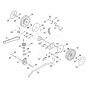 Shaft & Gear Box for Stihl RM 650.1