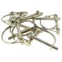 5/16" Pin Diam x 70mm Pin Length, Rotovator Clip 10 Pack