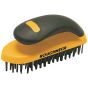 Block Wire Brush 165mm with TPR Soft Grip Handle by Roughneck