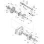 Drum Drive with Brake Assembly