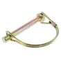 7/16" Shaft Locking Wire Loop Pin / Rotovator Clip - Pin Length 107mm