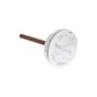 Oil Filler Cap C/W Dipstick Bayonet Twist (45MM Id 50mm Od) For Jap Models 4/3 5 6 Industrial Enginesᅠ - SA276/CHROME