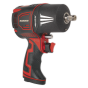 Composite Air Impact Wrench 1/2"Sq Drive Twin Hammer Sealey Part No. SA6006