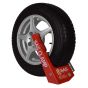Supaclamp Duo Silver Wheelclamp in case