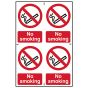 No Smoking - PVC 200 x 300mm by Scan - 552