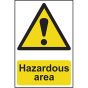 Hazardous Area - PVC 400 x 600mm by Scan - 4107