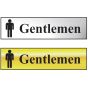 Gentlemen Bathroom Sign
