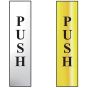 Push Vertical Sign