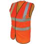Hi-Vis Orange Waistcoats