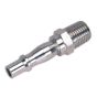 Screwed Adaptor Male 1/4"BSPT Pack of 5 Sealey Part No. ACX04 ***LAST STOCK***