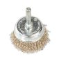 Wire Cup Brush Dia.50mm with 6mm Shaft Sealey Part No. SCB50